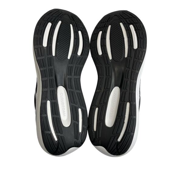 Adidas Runfalcon 3.0 Mens Athletic Trail Shoes Size 10.5 White/Orange/Gray - Picture 6 of 8